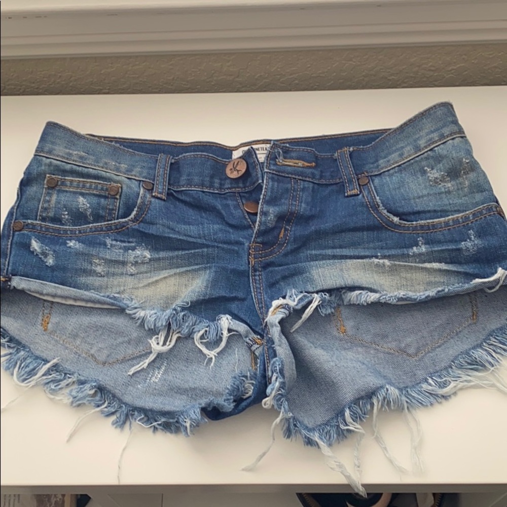 OnexOne Teaspoon Denim Shorts
